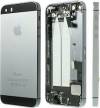 Mettalic Battery cover full για iPhone 5s  Black